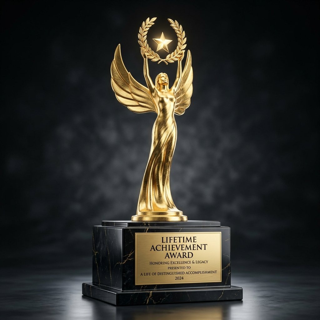 Lifetime Achievement Trophy